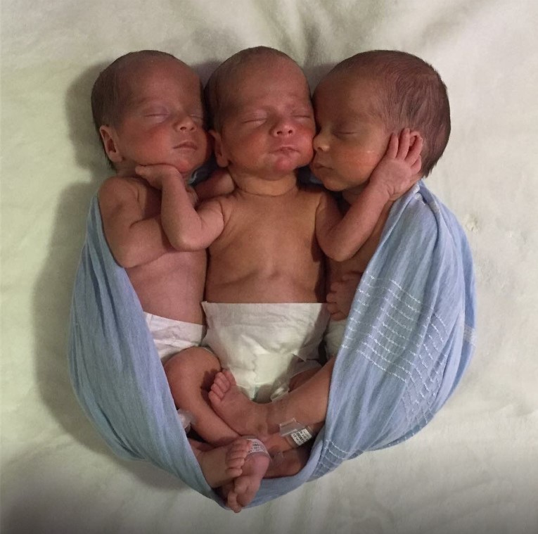 The identical Allen triplets from England are now seven years old. What ...